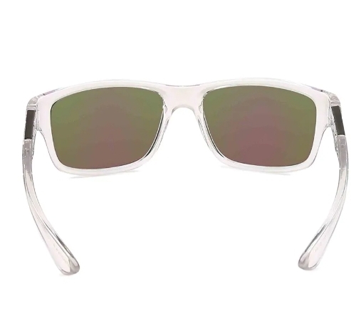 FASTRACK  Transparent Wayfarer Men Sunglasses (P448GR2T|57)